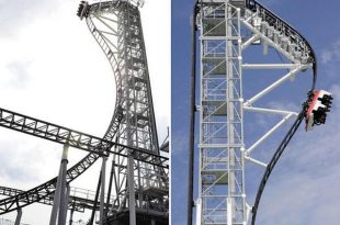 Takabisha là tàu lượn siêu tốc tại Công viên giải trí Fuji-Q Highland ở Yamanashi, Nhật Bản